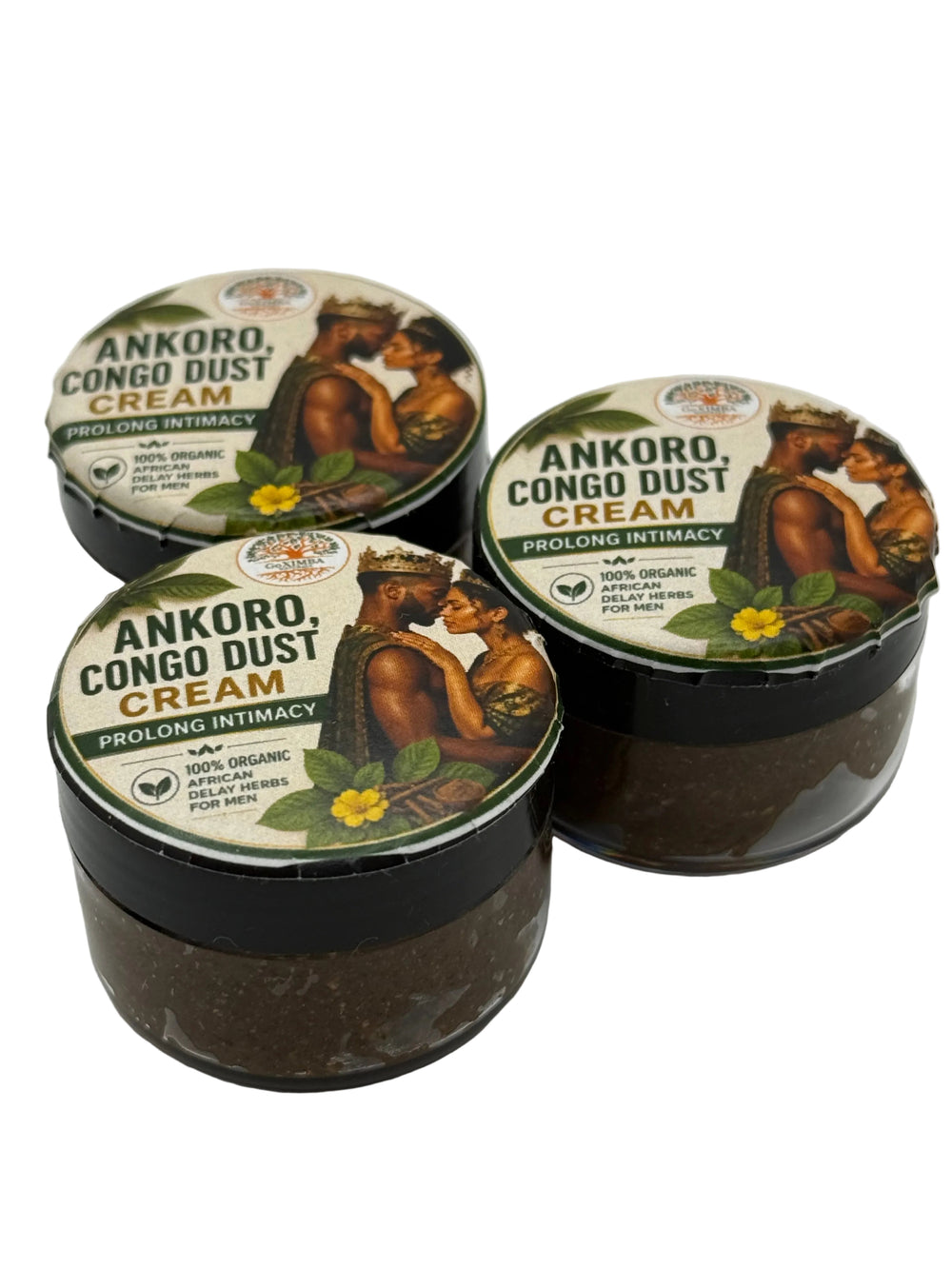 Congo Dust Cream (Ankoro) - Natural Intimacy Aid with Ankoro Powder & Jelly 25gr