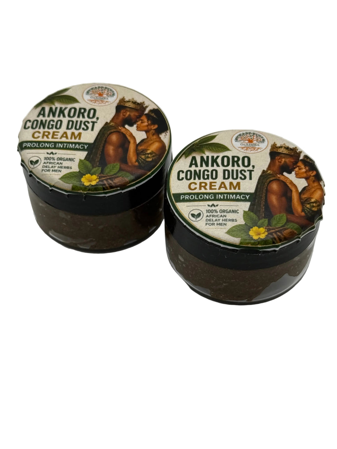 Congo Dust Cream (Ankoro) - Natural Intimacy Aid with Ankoro Powder & Jelly 25gr