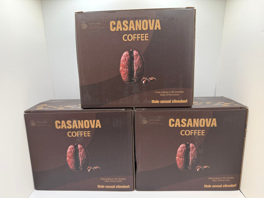 (10-Pack) Casanova Coffee™ Men’s Instant Coffee Blend - Sexual - Stimulant & Stamina