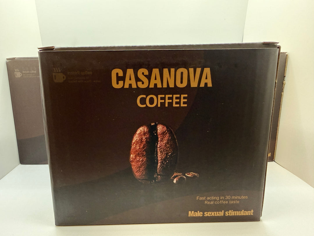 (10-Pack) Casanova Coffee™ Men’s Instant Coffee Blend - Sexual - Stimulant & Stamina