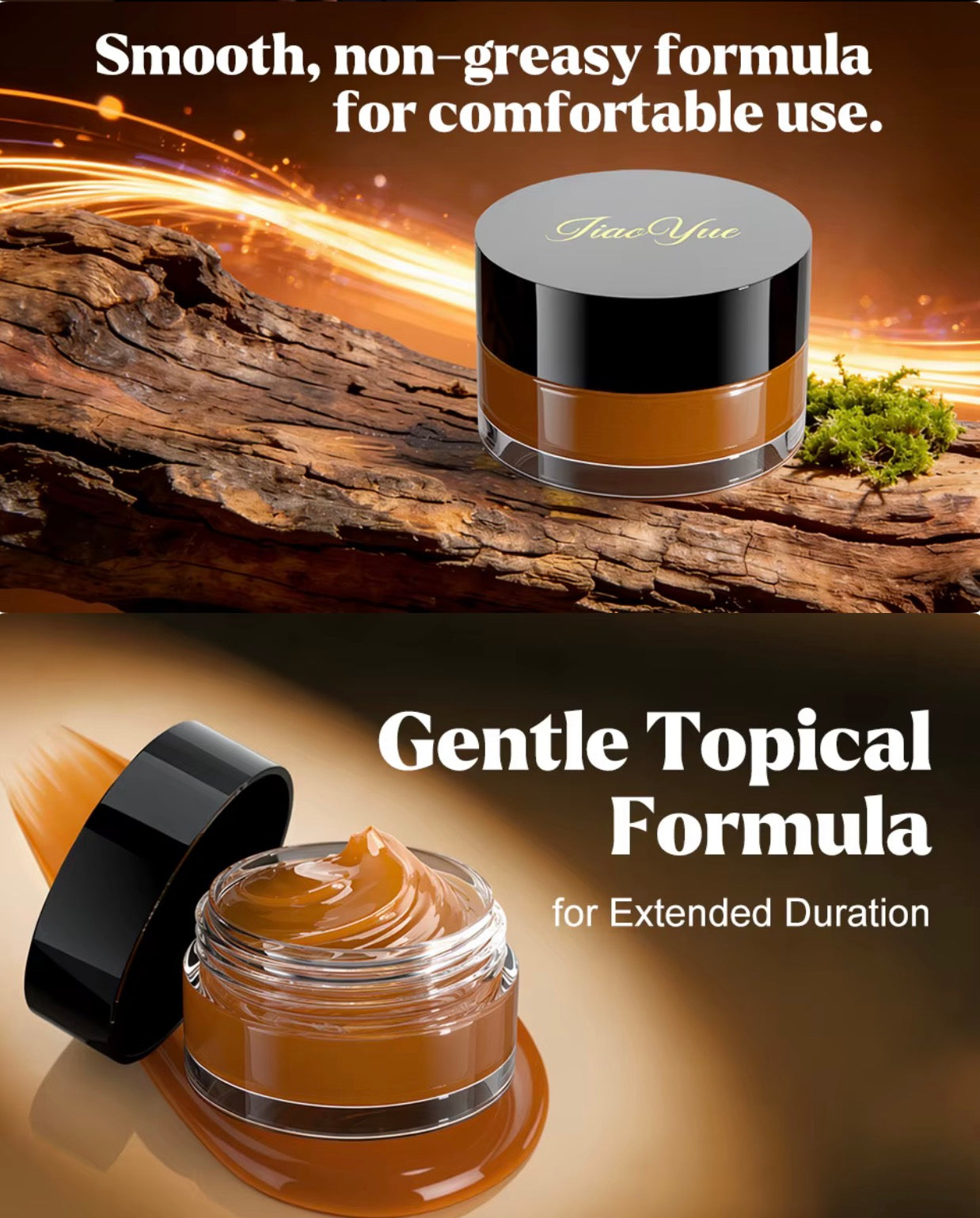 Golden Delay Cream for Men - No Numbing, No tingling Extended Pleasure Formula, Enhances Stamina & Intimacy, Natural Lotion for Longer Lasting Performance