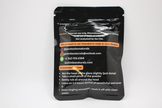 Ankoro Poutoulou, Putulu, Congo dust natural tree bark powder from Africa natural delay desensitizer to help maximize sensation and last longer in bed (30g)
