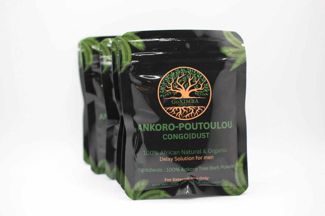 Ankoro Poutoulou, Putulu, Congo dust natural tree bark powder from Africa natural delay desensitizer to help maximize sensation and last longer in bed (30g)