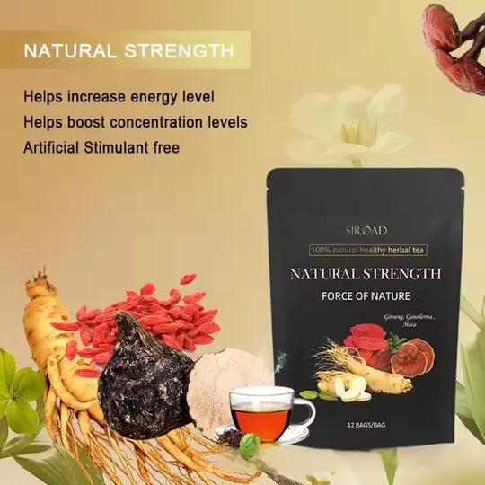 Healthy Men's 100% Natural Healty Herbal Tea, Natural strength Force of Nature