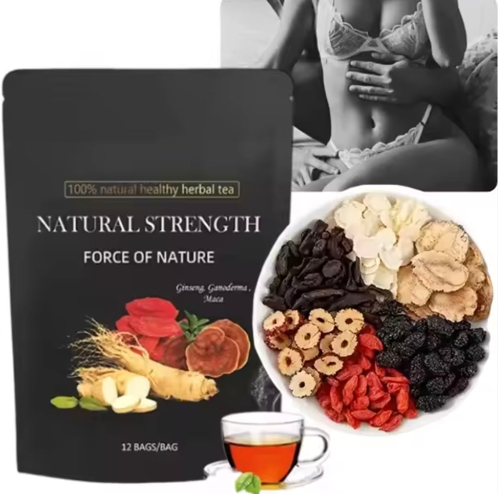 Healthy Men's 100% Natural Healty Herbal Tea, Natural strength Force of Nature