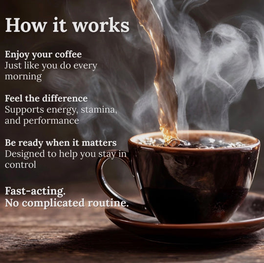 (10-Pack) Casanova Coffee™ Men’s Instant Coffee Blend - Sexual - Stimulant & Stamina